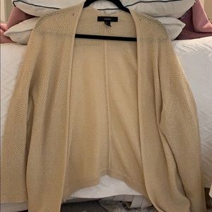 Cream knit cardigan
